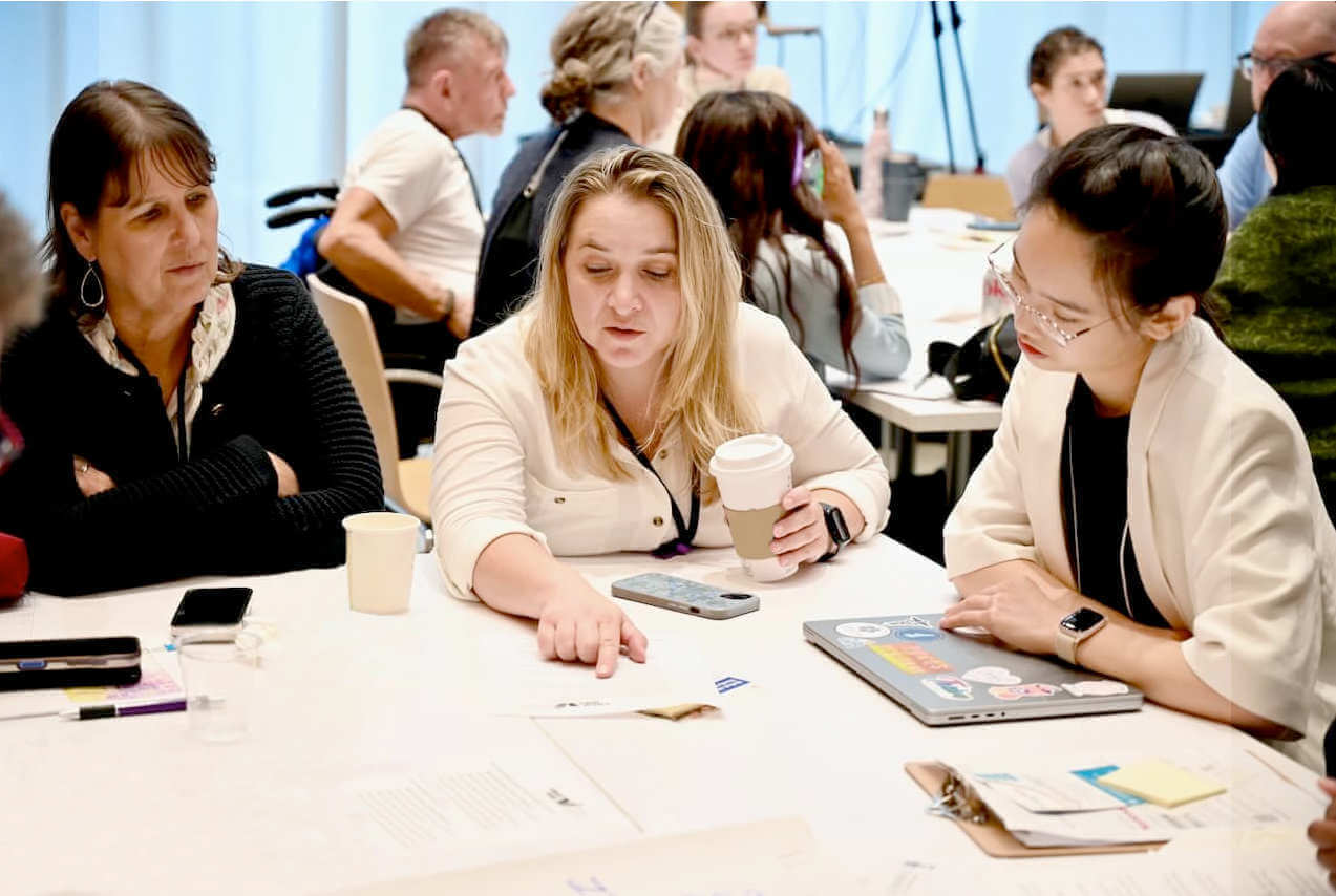 IDEA Symposium brainstorming groups