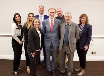 Group photo of the IDEA National Office team from the IDEA launch event. 