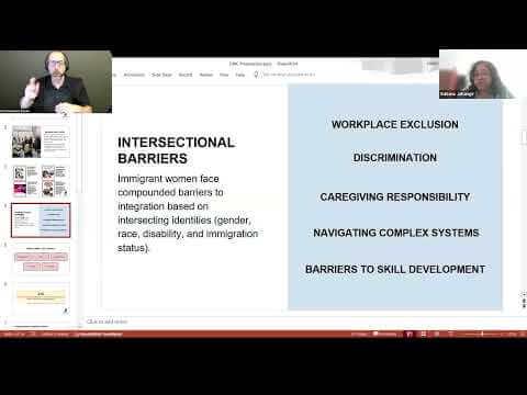 DWC 2024: Challenges to Employment Inclusion for Immigrant Women with Disabilities in Canada