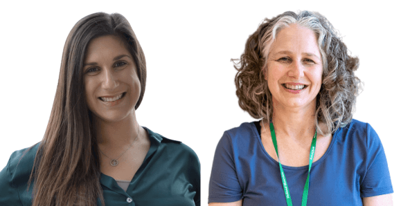 Laura and Carolyn headshots