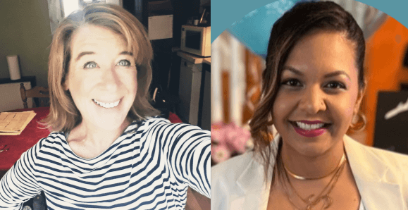 Sinead McCarthy and Shari Raghoo headshots