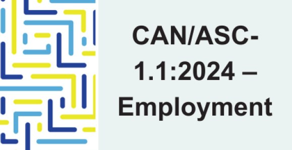 CAN/ASC-1.1:2024 – Employment