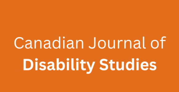 Canadian journal of disability studies