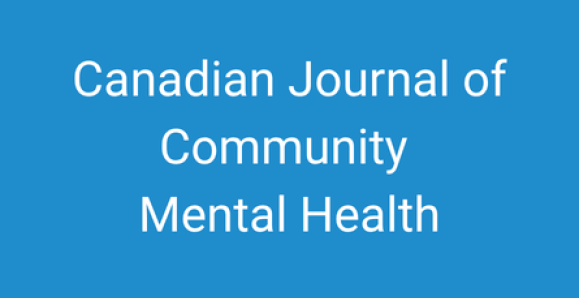 Canadian journal of community mental health