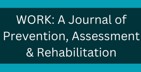 WORK- A Journal of Prevention, Assessment & Rehabilitation