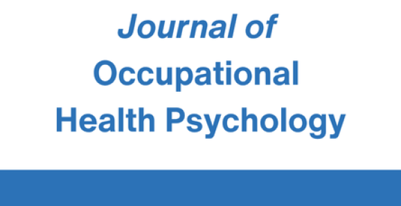 journal of occupational health psychology