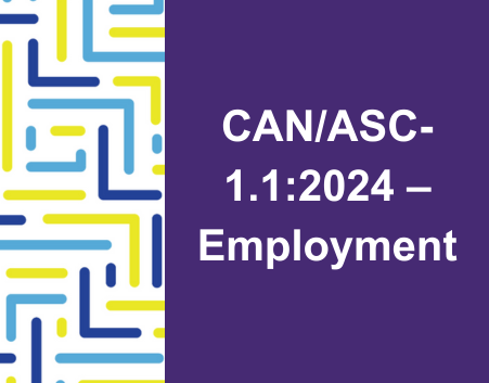 CAN/ASC-1.1:2024 – Employment