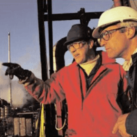 Workers at a job site