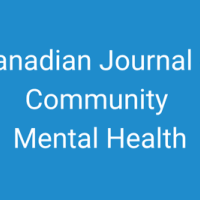 Canadian journal of community mental health