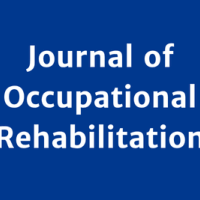 Journal of Occupational Rehabilitation