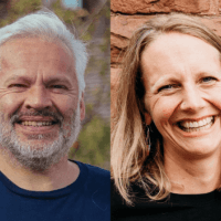 Keenan Wellar and Anna Nelson headshots