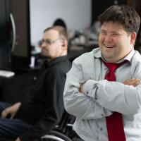 person with a disability in the workplace